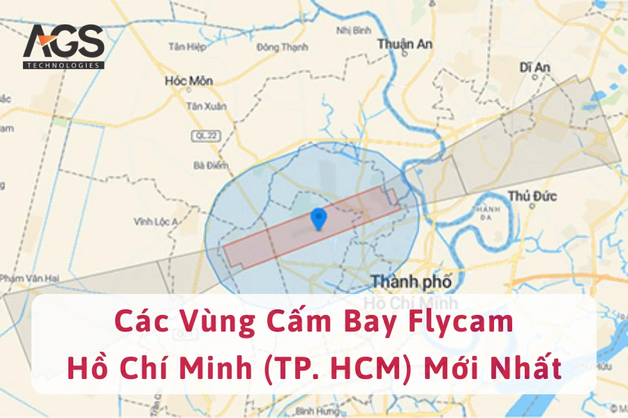 Các Vùng Cấm Bay Flycam Hồ Chí Minh (TP. HCM) Mới Nhất