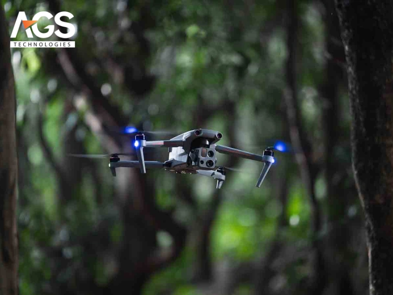 Drone tuần tra giám sát rừng Drone tuần tra giám sát rừng