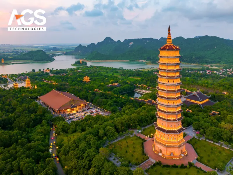 địa điểm bay flycam đẹp tại ninh bình