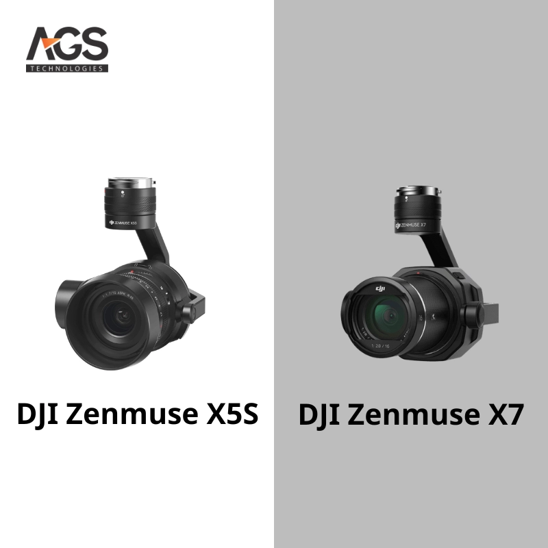 DJI Zenmuse X5S và Zenmuse X7