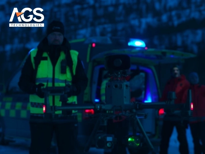 Drone giám sát khối lượng đào đắp mỏ