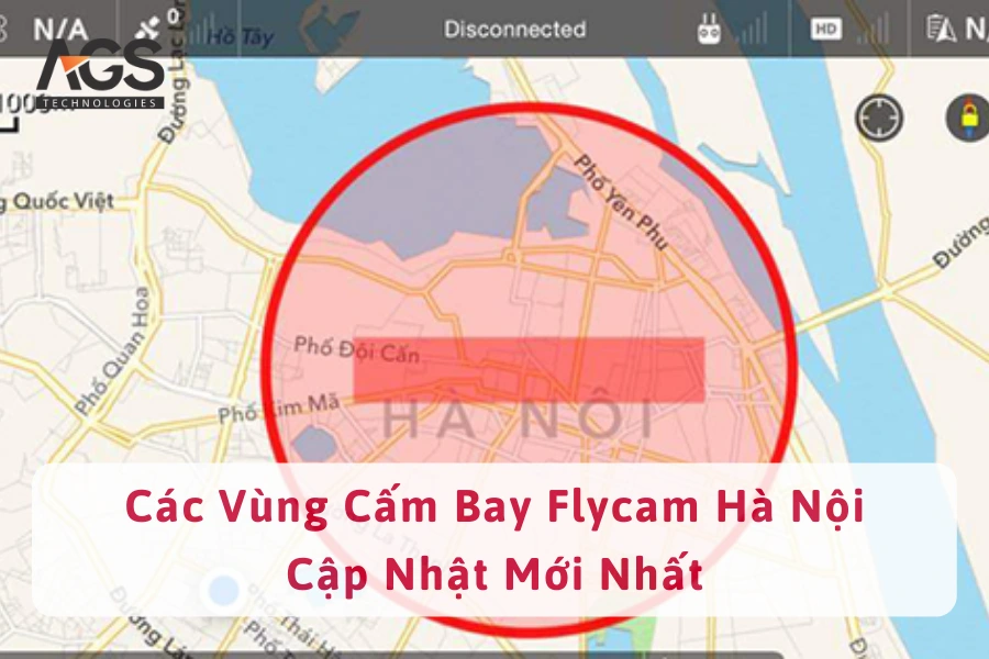 Các Vùng Cấm Bay Flycam Hà Nội Cập Nhật Mới Nhất