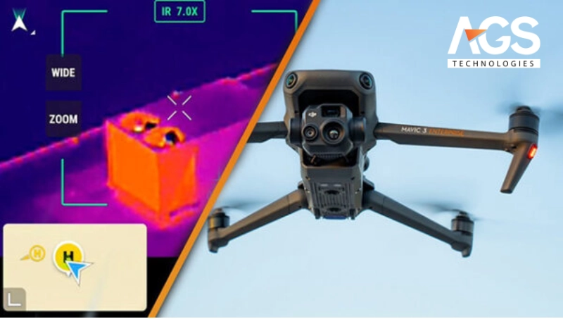 drone phát hiện điểm nóng nhiệt bất thường