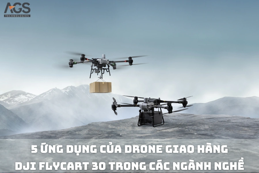 5 Ứng Dụng Của Drone Giao Hàng DJI Flycart 30 Trong Các Ngành Nghề