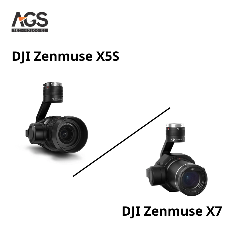 DJI Zenmuse X7 và Zenmuse X5S