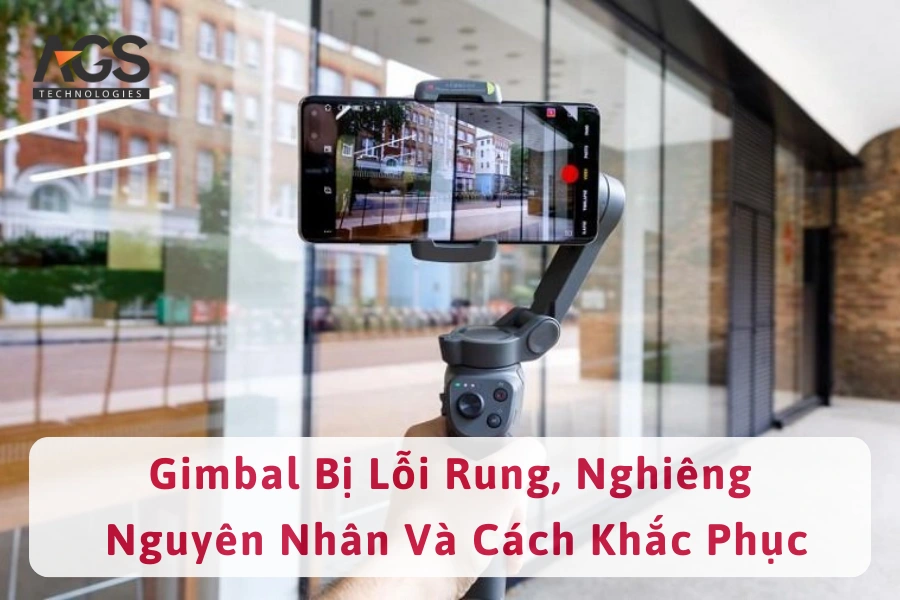 Gimbal Bị Lỗi Rung, Nghiêng | Nguyên Nhân Và Cách Khắc Phục