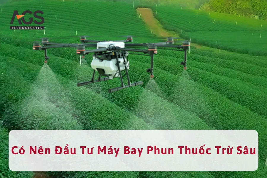 [Tư Vấn] Có Nên Đầu Tư Máy Bay Phun Thuốc Trừ Sâu Không?