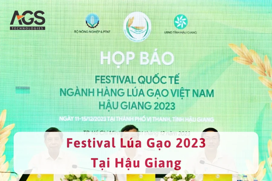 Festival lúa gạo Hậu Giang 2023