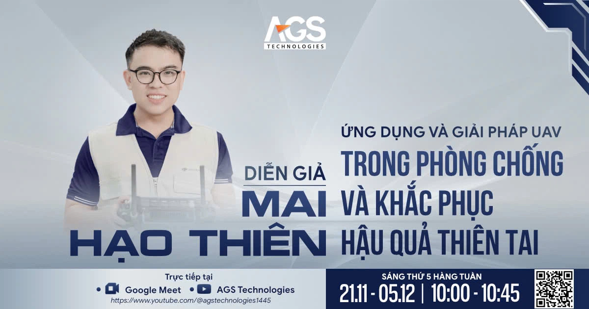 ứng dụng và giải pháp UAV trong phòng chống khắc phục hậu quả thiên tai