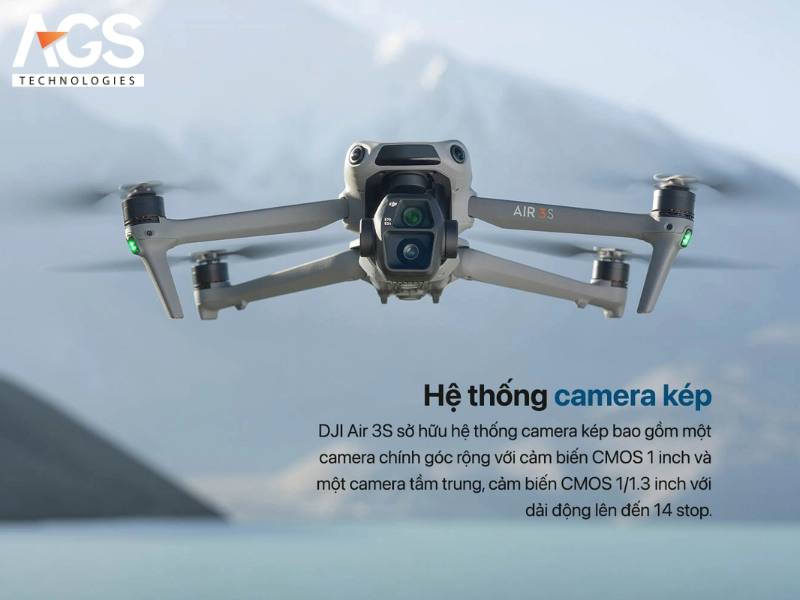 Hệ thống camera kép của DJI Air 3S