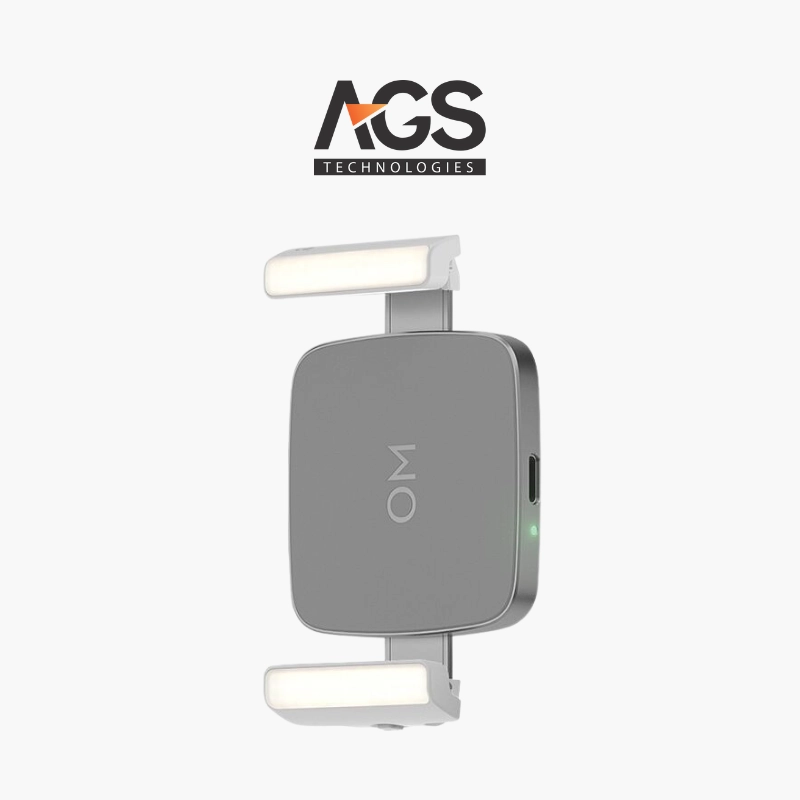 thumbnail image 2 of Original OM Fill Light Phone Clamp - Magnetic LED Light For Osmo Mobile 6/SE/5/4 Gimbal 2 of 9
