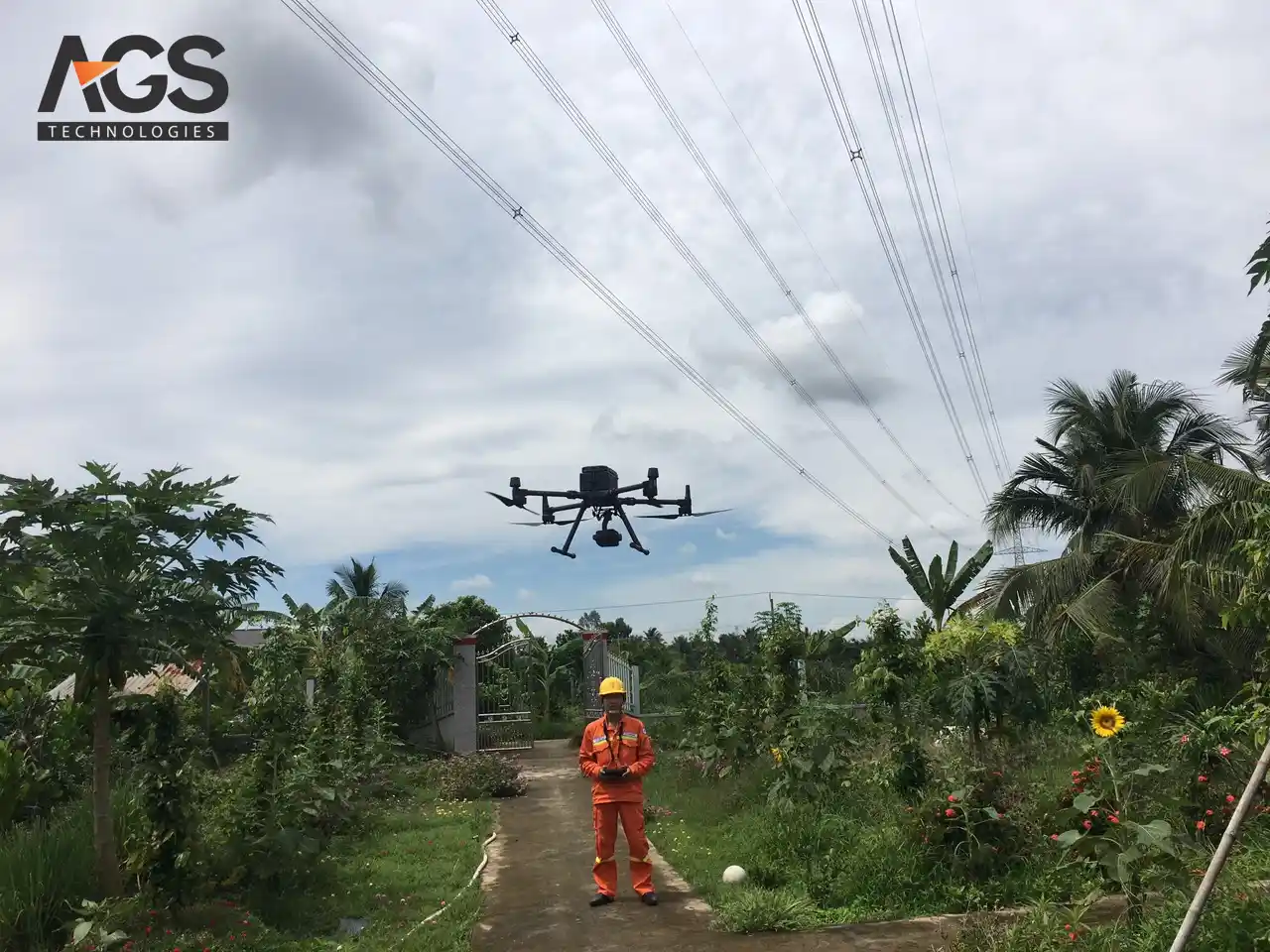ứng dụng drone trong ngành điện