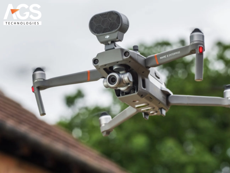 Drone này phù hợp cho các ngành kiểm tra hạ tầng, an ninh, hoặc quản lý tài nguyên