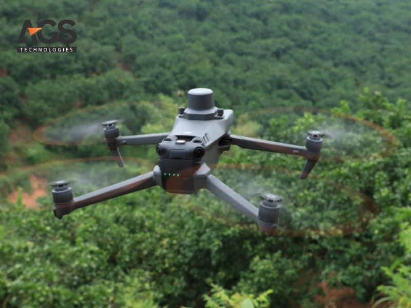 Drone tuần tra giám sát rừng Drone tuần tra giám sát rừng
