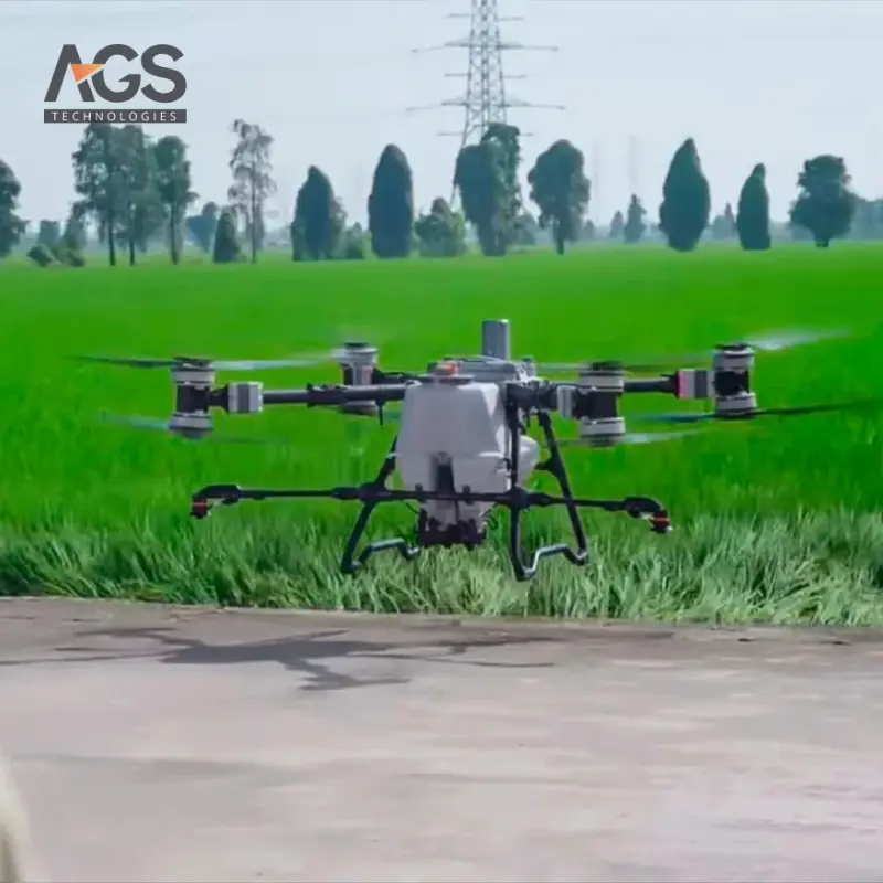review máy bay phun thuốc dji T100