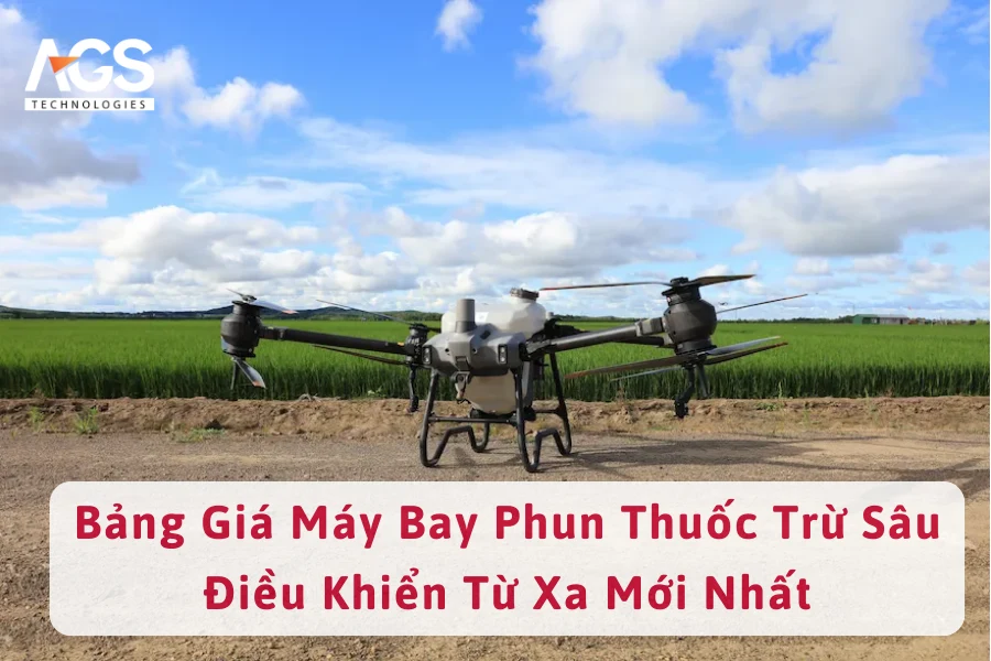 Bảng Giá Máy Bay Phun Thuốc Trừ Sâu Điều Khiển Từ Xa Mới Nhất