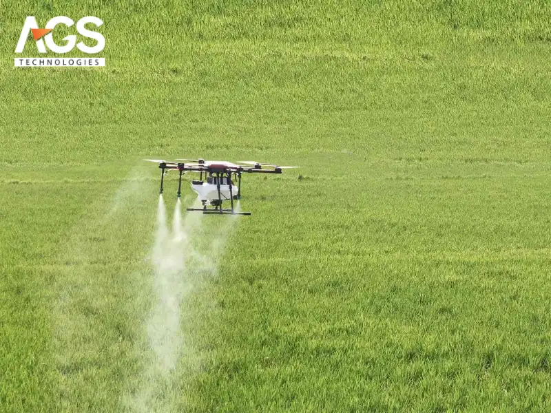 Drone giám sát tăng trưởng cây trồng Drone giám sát tăng trưởng cây trồng