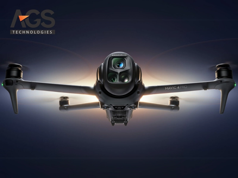 Hệ thống ba camera của DJI Mavic 4 Pro chuyên nghiệp