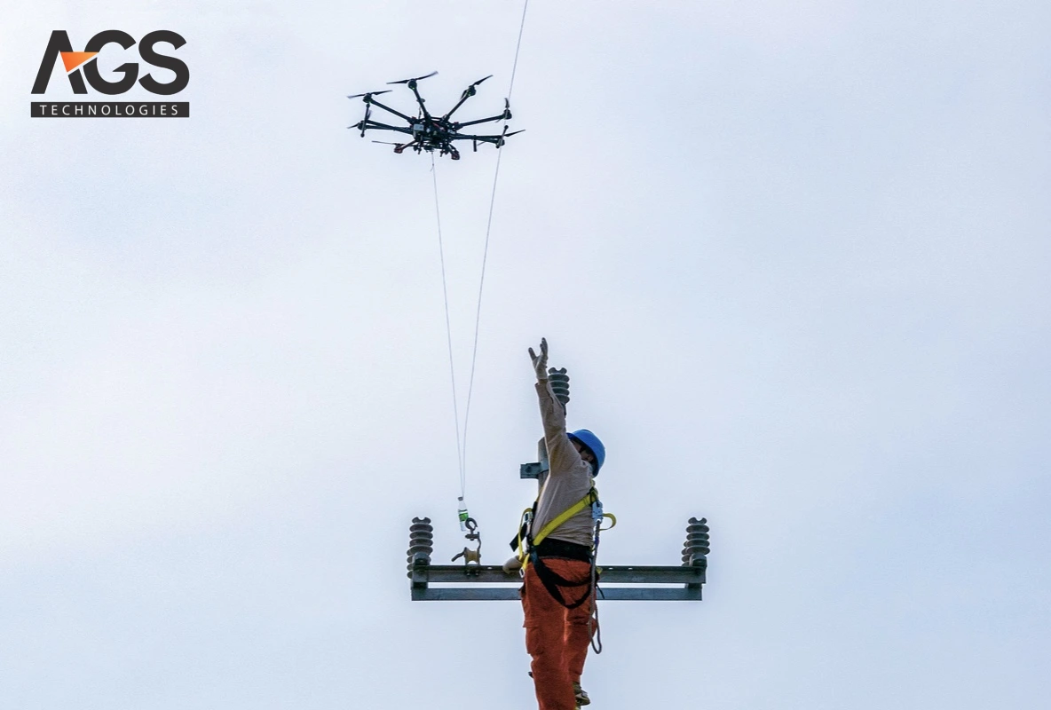 ứng dụng drone trong ngành điện
