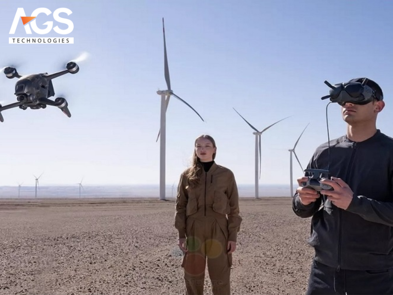 Lợi ích vượt trội của drone trong kiểm tra tuabin gió