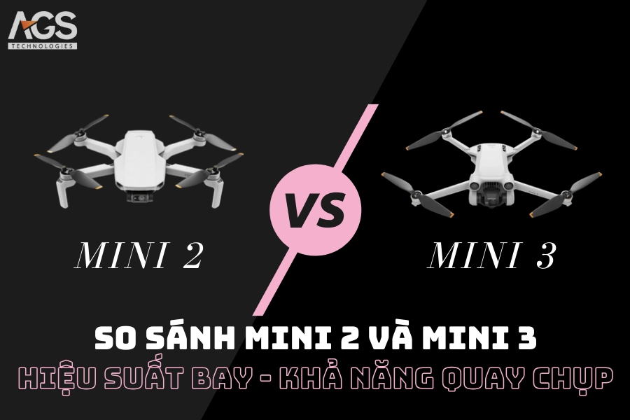 So Sánh Mini 2 Và Mini 3: Hiệu Suất Bay - Khả Năng Quay Chụp