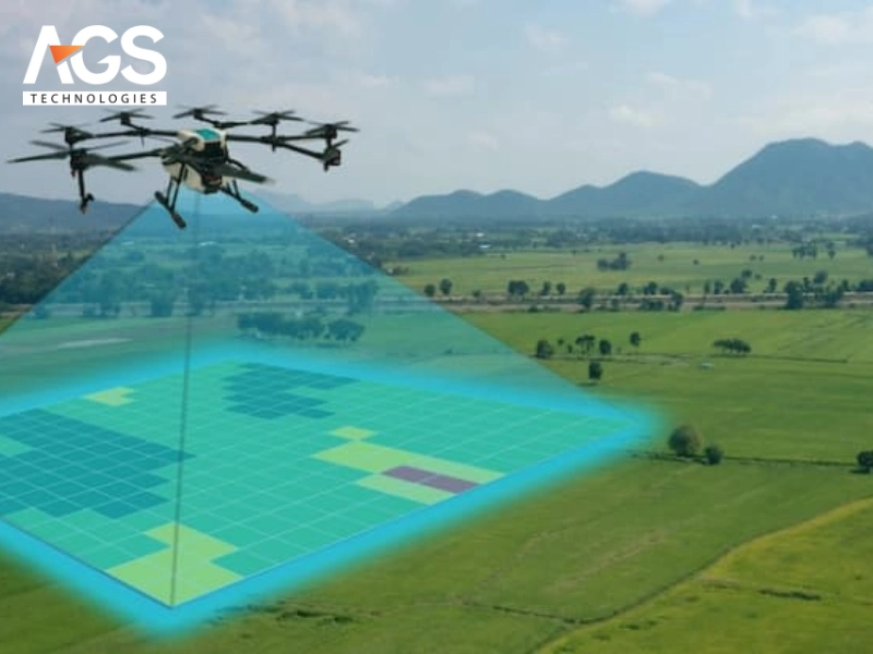 Drone lập bản đồ nông nghiệp