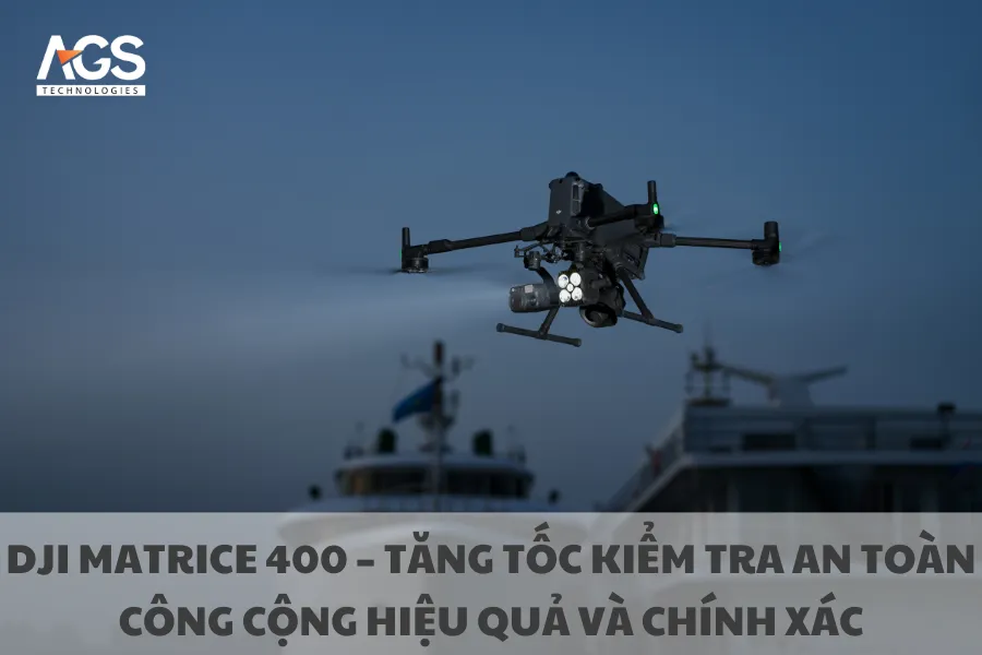 DJI Matrice 400 – Tăng Tốc Kiểm Tra An Toàn Công Cộng Hiệu Quả và Chính Xác