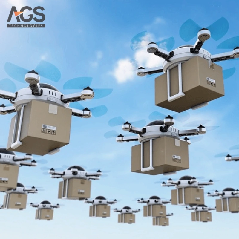 ứng dụng drone trong logistic