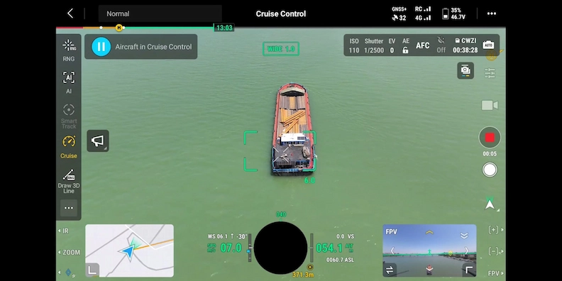 ứng dụng DJI Matrice 400 khảo sát lập bản đồ