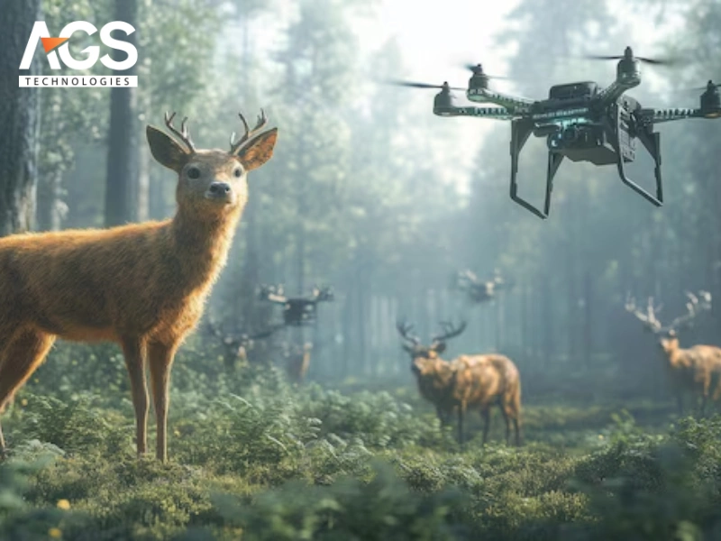 Drone theo dõi động vật hoang dã Drone theo dõi động vật hoang dã