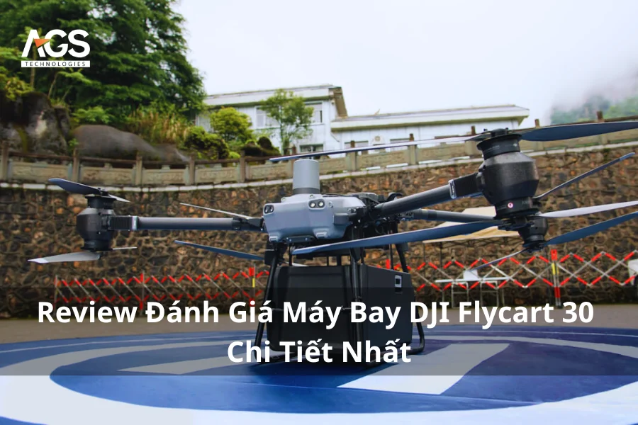 Review Đánh Giá Máy Bay DJI Flycart 30 Chi Tiết Nhất
