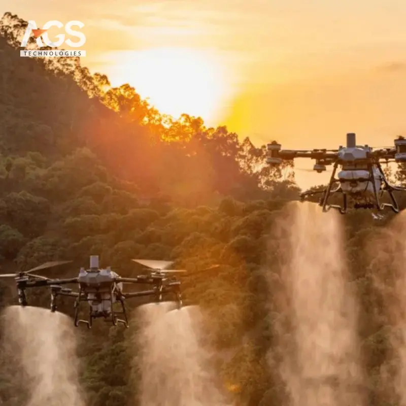 sửa chữa máy bay phun thuốc DJI T100