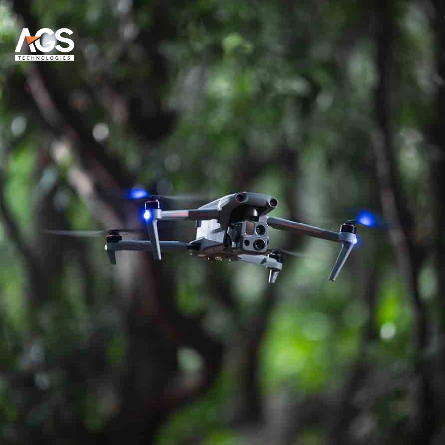 ứng dụng drone trong lâm nghiệp