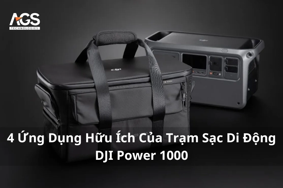 4 Ứng Dụng Hữu Ích Của Trạm Sạc Di Động DJI Power 1000