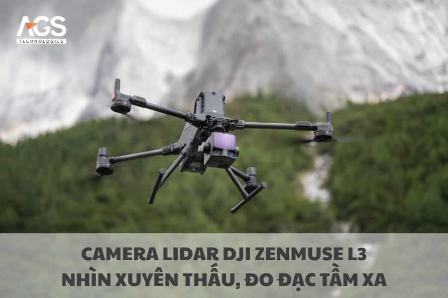 Camera LiDAR DJI Zenmuse L3 – Nhìn Xuyên Thấu, Đo Đạc Tầm Xa
