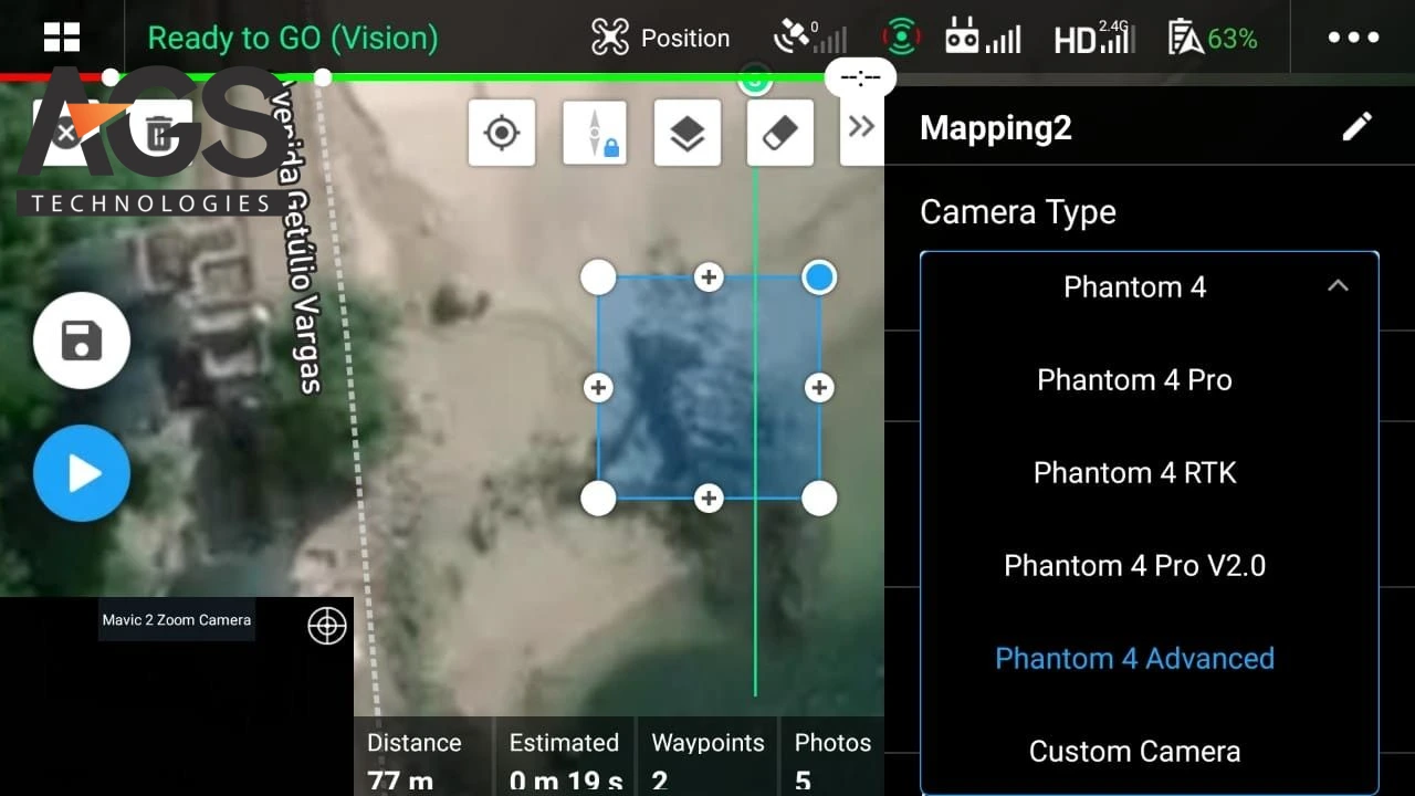 phần mềm kết nối flycam với điện thoại android