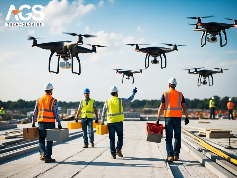Các loại drone chuyên dụng cho xây dựng
