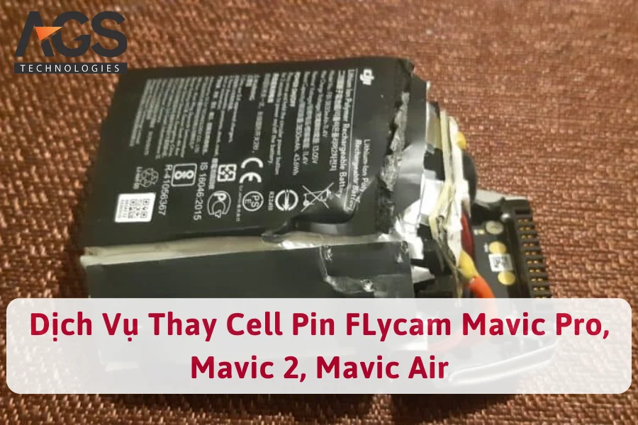 Dịch Vụ Thay Cell Pin FLycam Mavic Pro, Mavic 2, Mavic Air