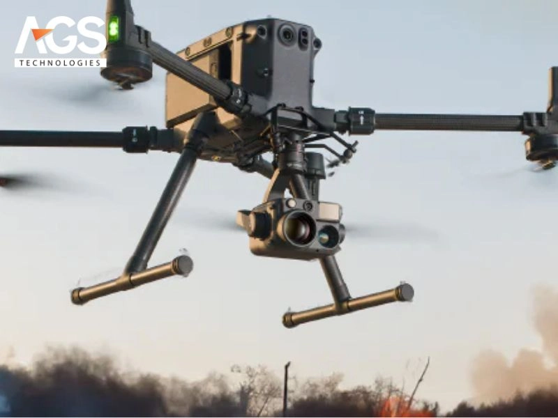 drone hỗ trợ đánh giá thiệt hại sau cháy rừng