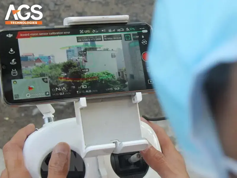 lỗi flycam không nhận điều khiển