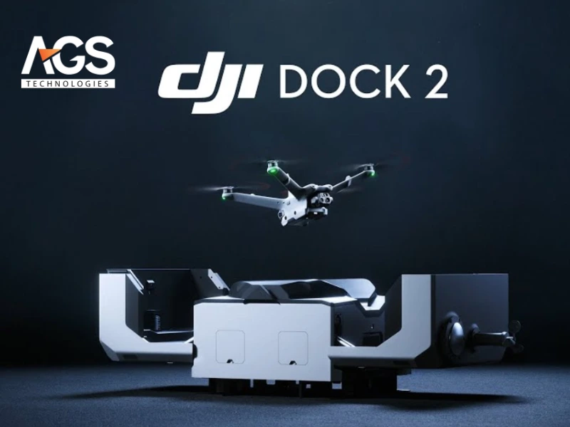 Trạm sạc DJI Dock 2 cho xây dựng